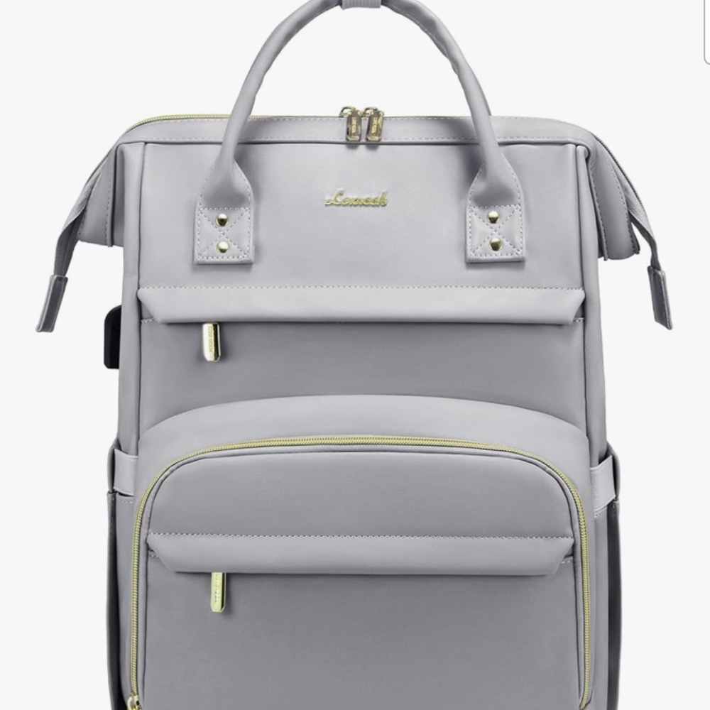 Gray 15.6in Lovevook Womens Backpack